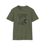 "I Like Birds More Than Meetings" Graphic Tee