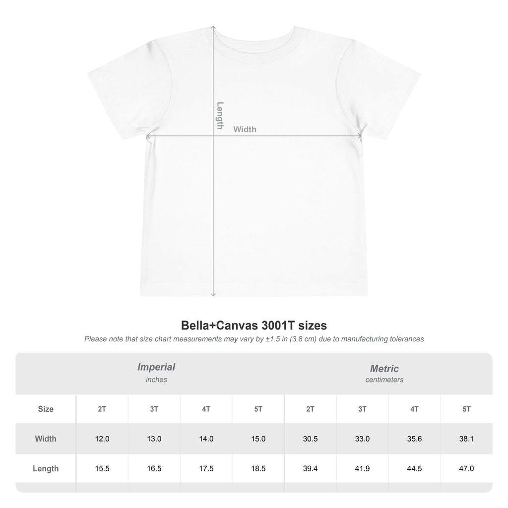 Adventure Planner Toddler Tee — Outdoor Camping & Fishing Kids Shirt