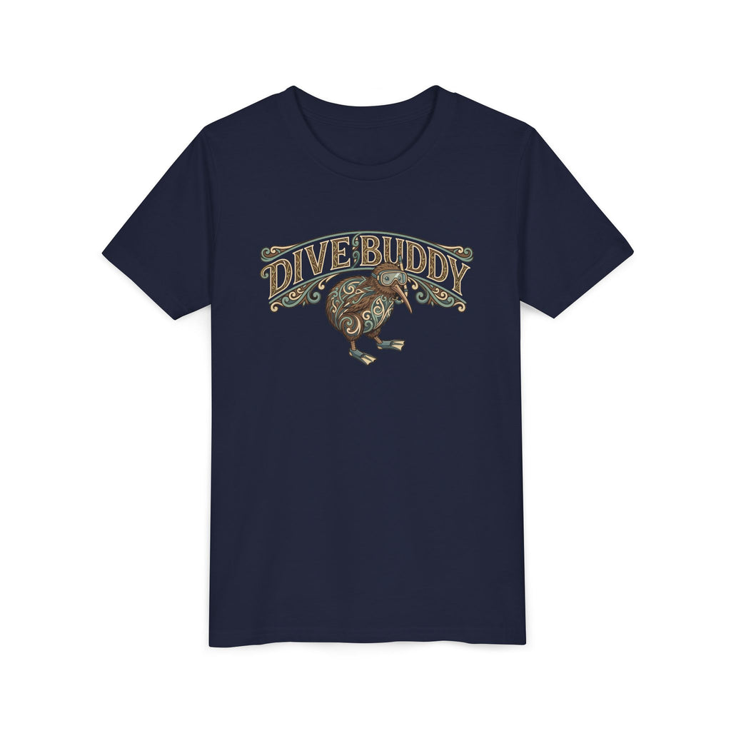 "Dive Buddy" - Kiwi Bird Snorkeling - Kids Tee