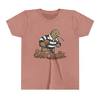 Kiwi Rugby Youth Tee — 'Egg Chaser' Vintage Sports Kids Shirt