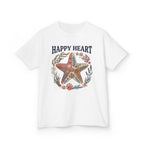 "Happy Heart" Starfish Beach Graphic T