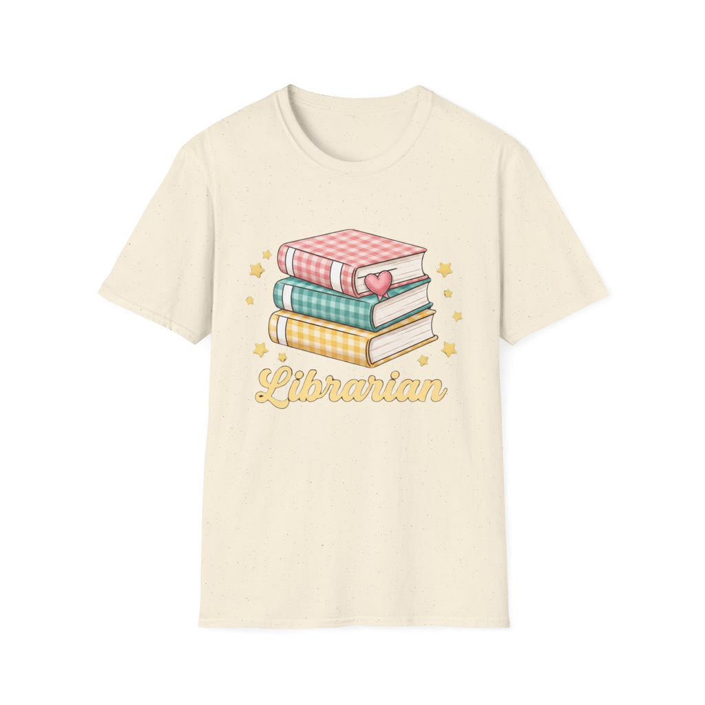 Librarian Book Stack T-Shirt