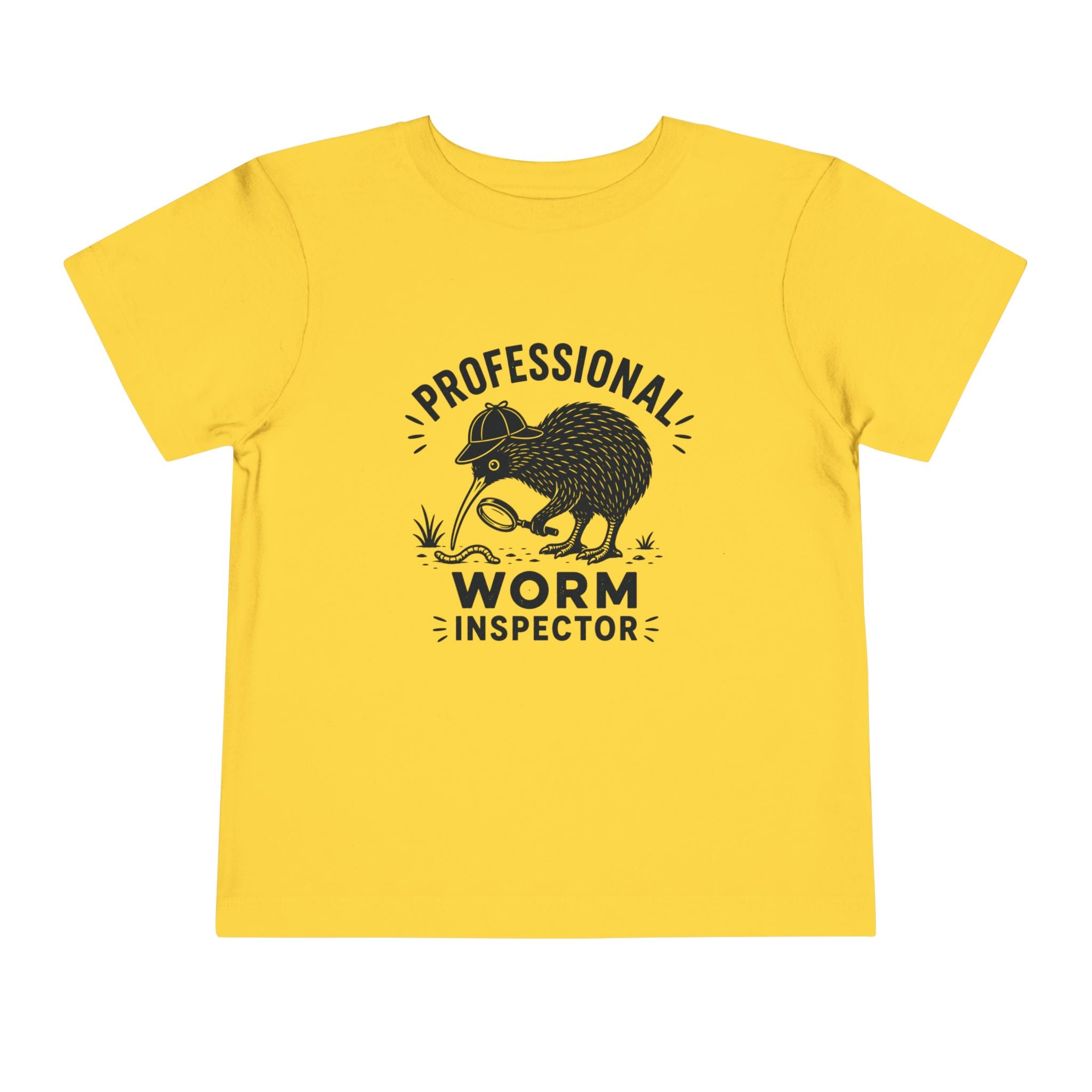 “Professional Worm Inspector” Kiwi Bird Kids Shirt