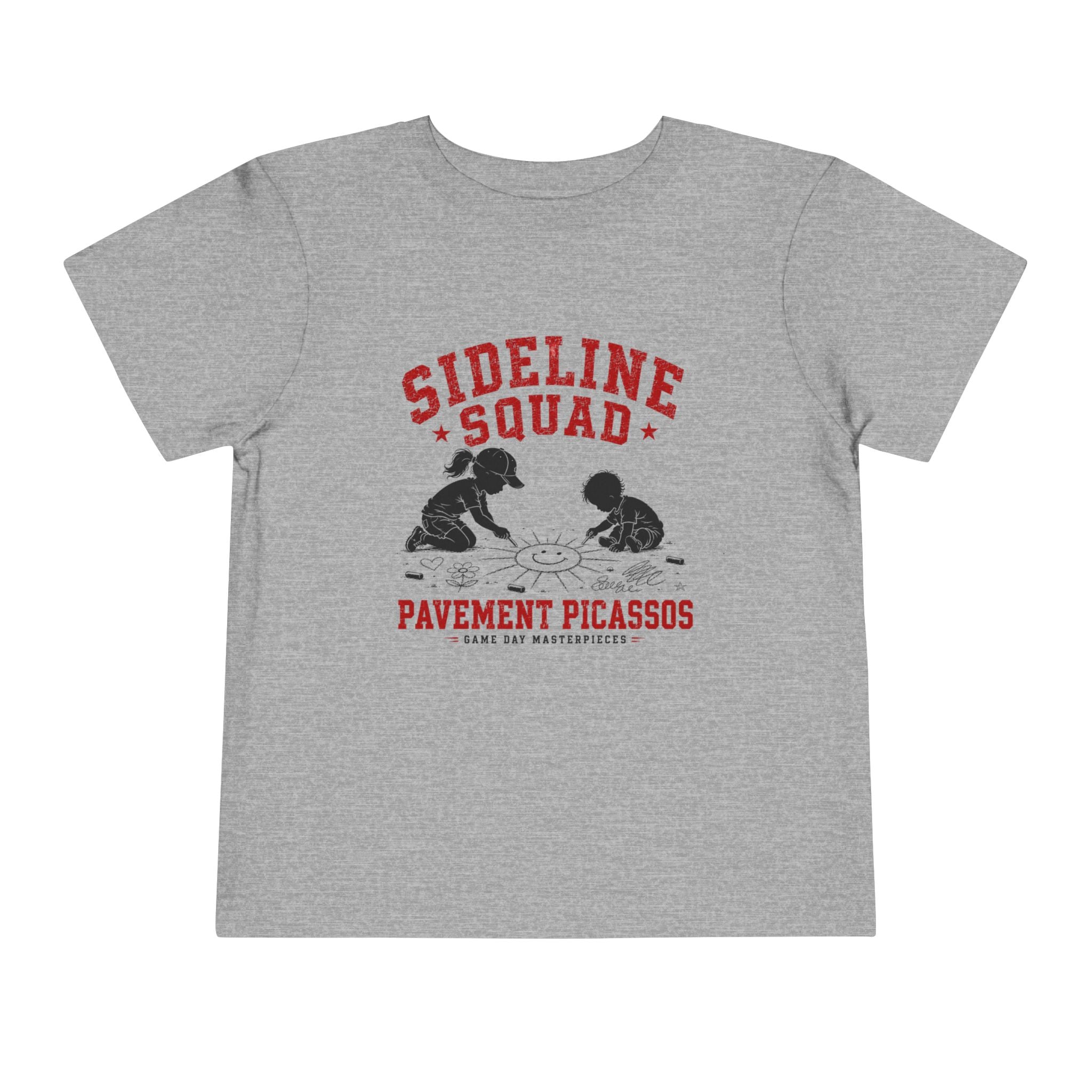"Sideline Squad" Pavement Picassos Toddler Tee