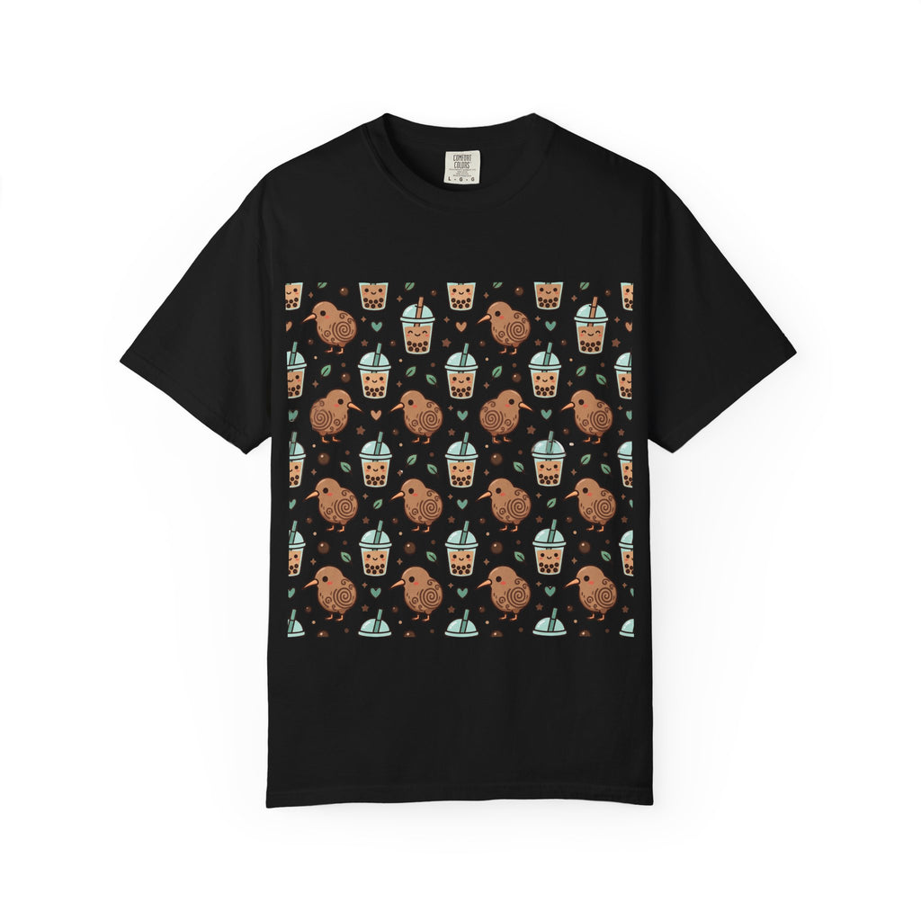 Kiwi & Boba Love + All-Over Print Tee