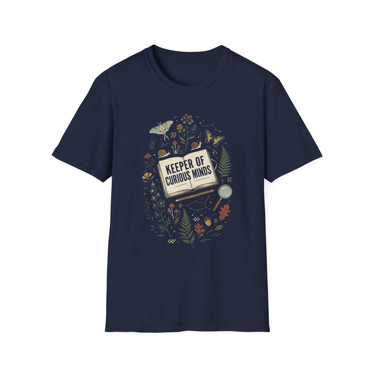 Keeper of Curious Minds T +Adult Size