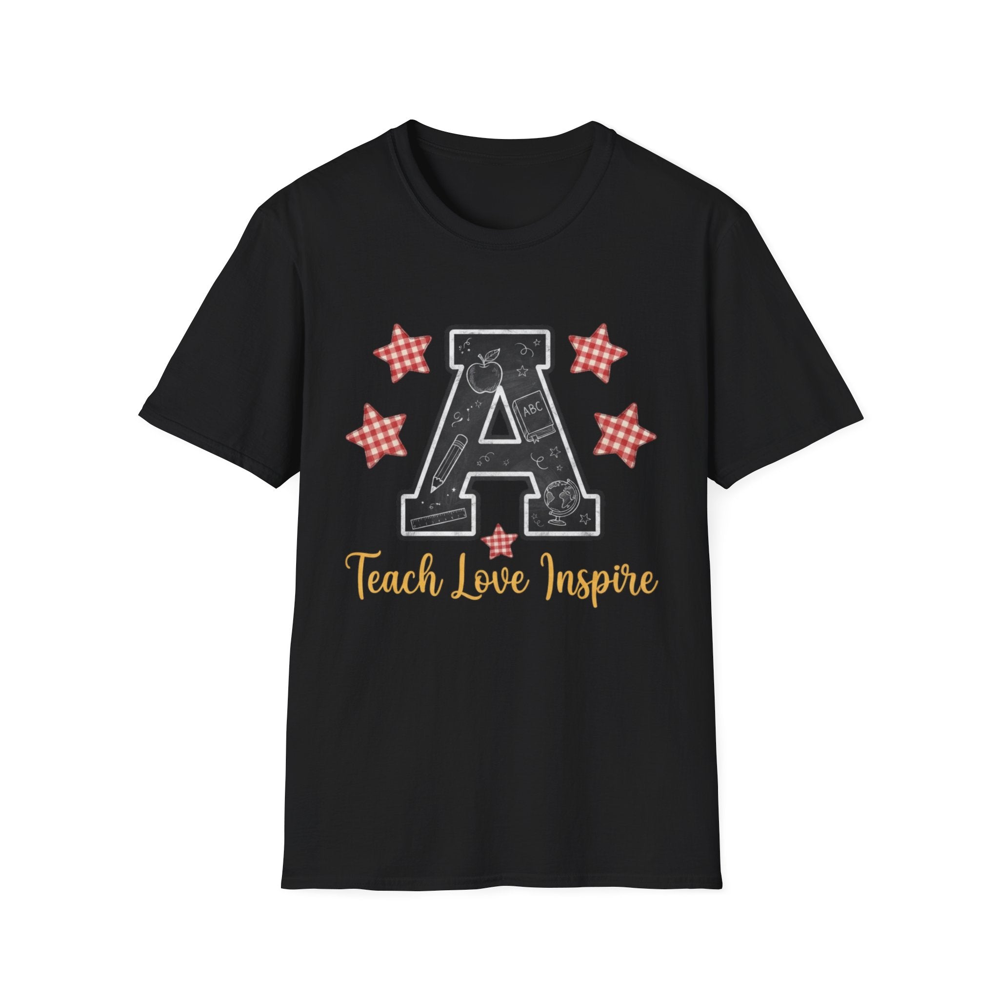 'Teach Love Inspire' Chalkboard A Tee