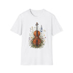 Cello in Wildflowers  —  Music Tee