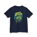 'Bass Attack' Kids Fishing T