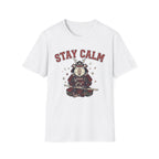 Stay Calm Capybara Samurai T + Adult Size