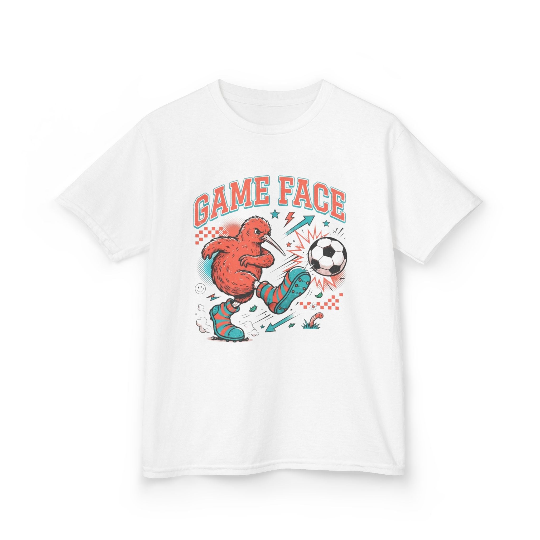 “Game Face” Kiwi Soccer T