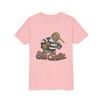 Kiwi Rugby Youth Tee — 'Egg Chaser' Vintage Sports Kids Shirt