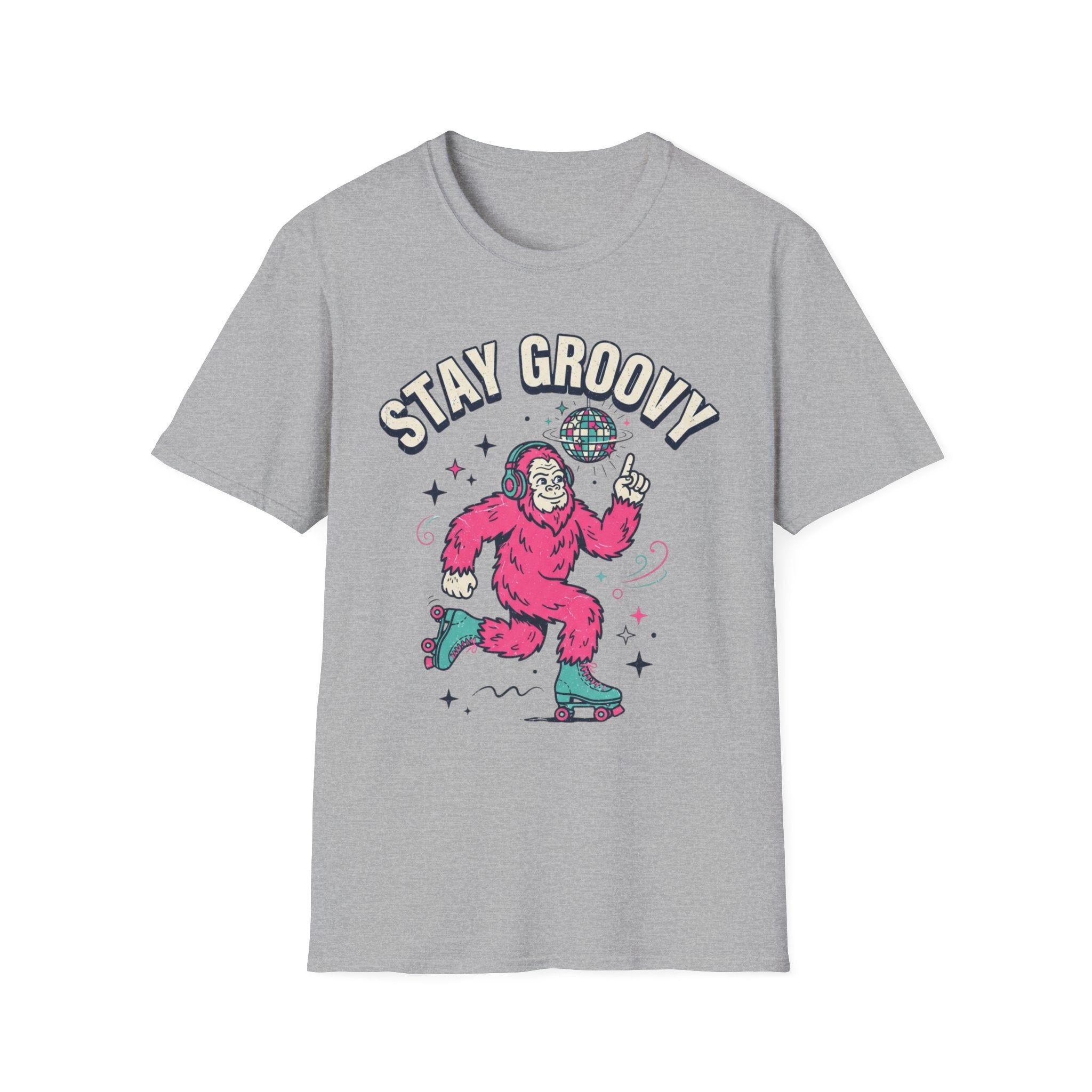 Stay Groovy Bigfoot T + Adult Size