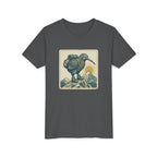 Youth Tee — Kiwi Bird on Mountains Graphic Shirt