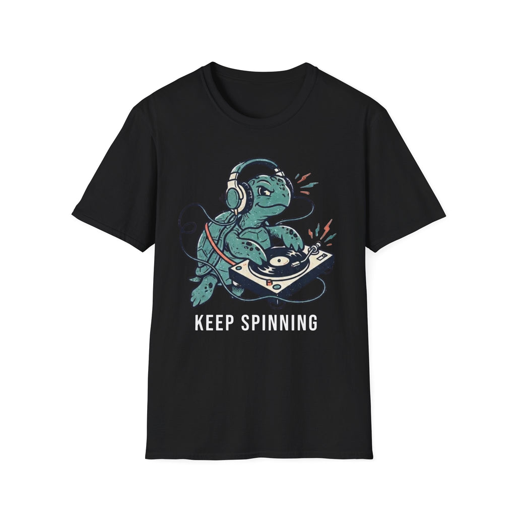 Keep Spinning Turtle DJ T + Adult Size