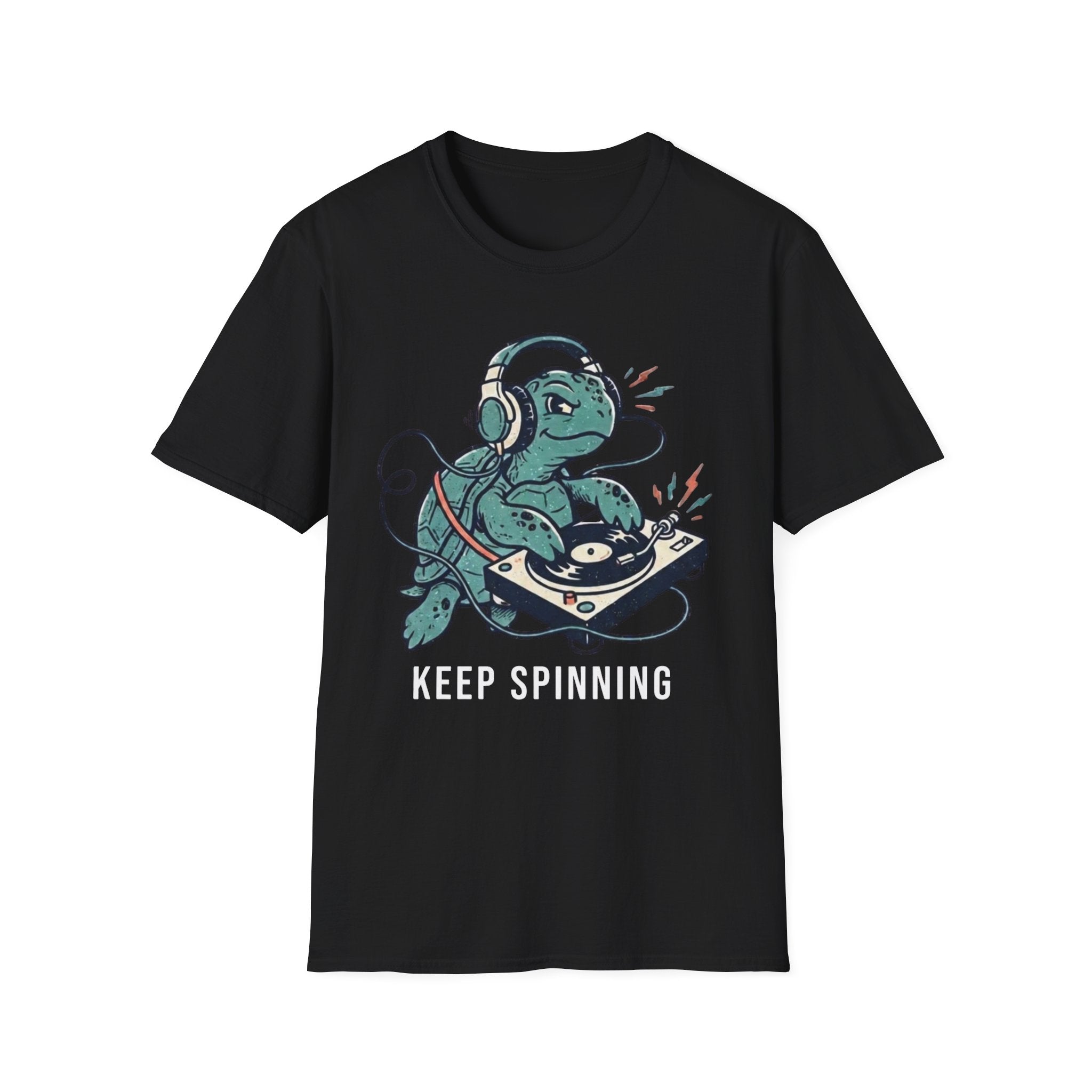 Keep Spinning Turtle DJ T + Adult Size