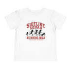 "Sideline Squad Running Wild" Toddler Sports Fan Shirt