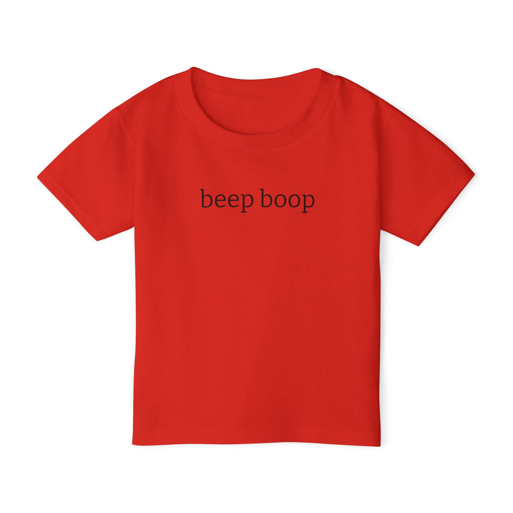 "Beep Boop" Minimalist Toddler T-Shirt