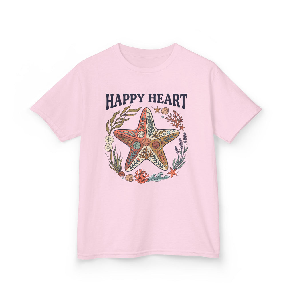 "Happy Heart" Starfish Beach Graphic T