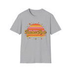 Teacher Mode - Retro Sunset Floral Graphic T