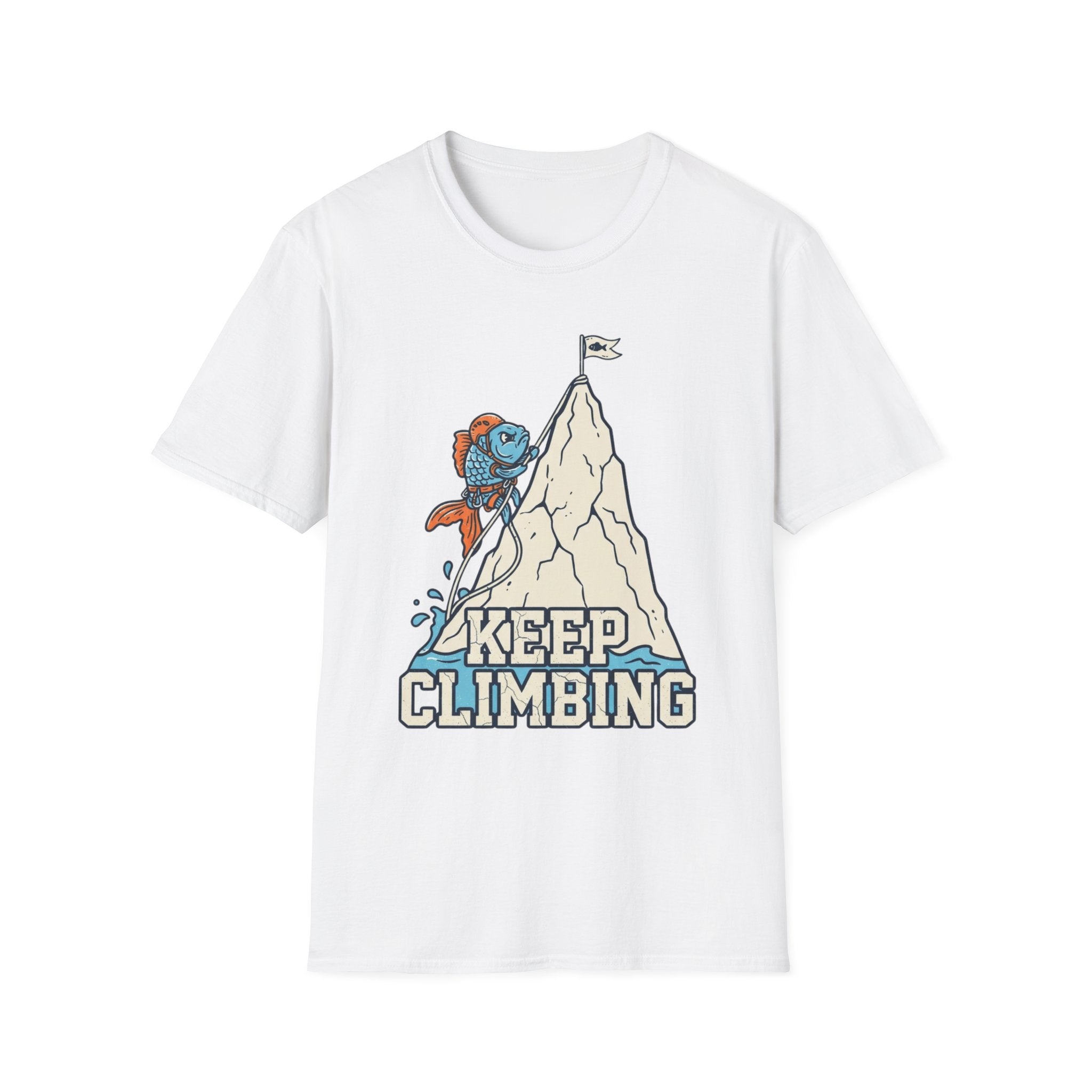 Keep Climbing Goldfish T + Adult Size