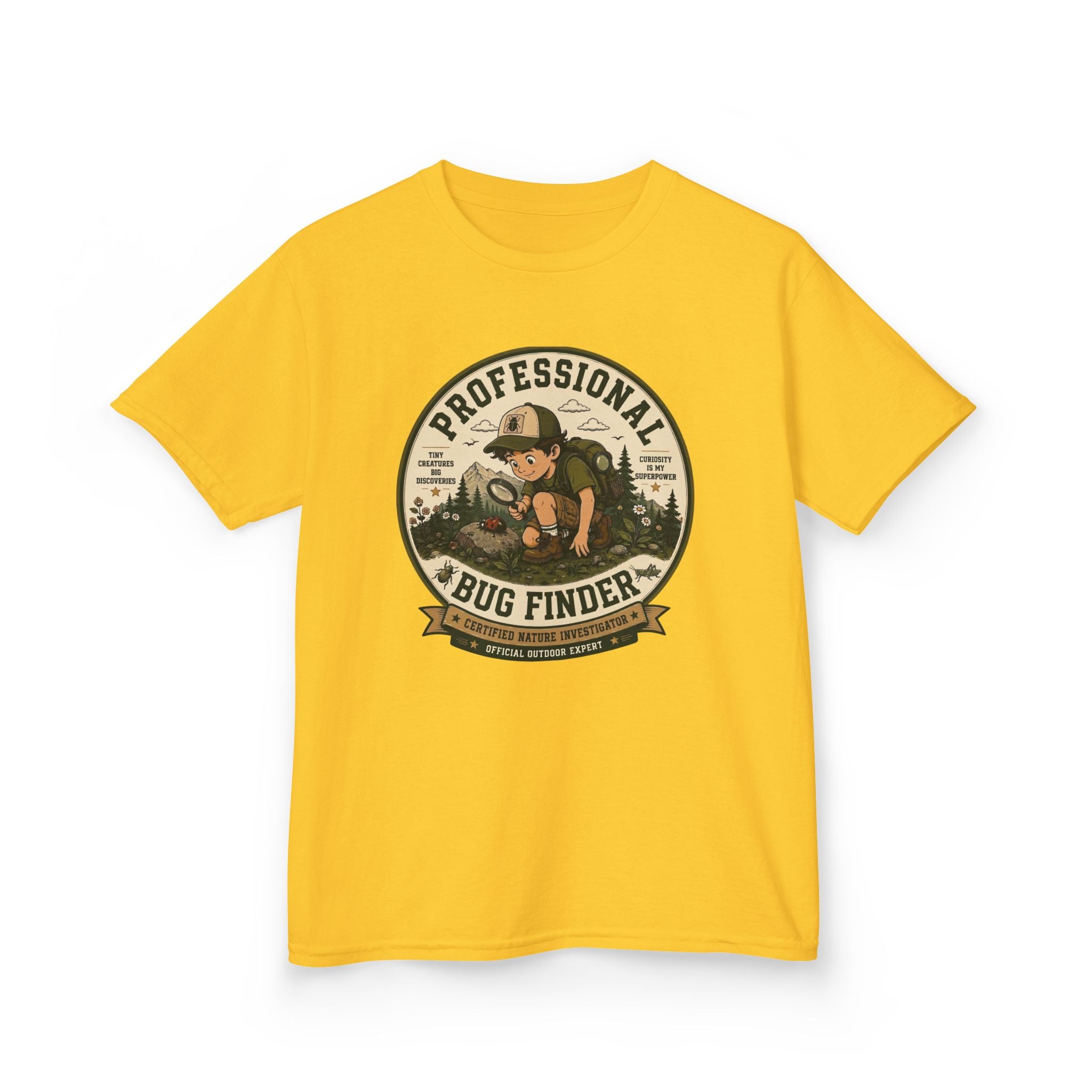 "Professional Bug Finder" Boy Explorer Tee