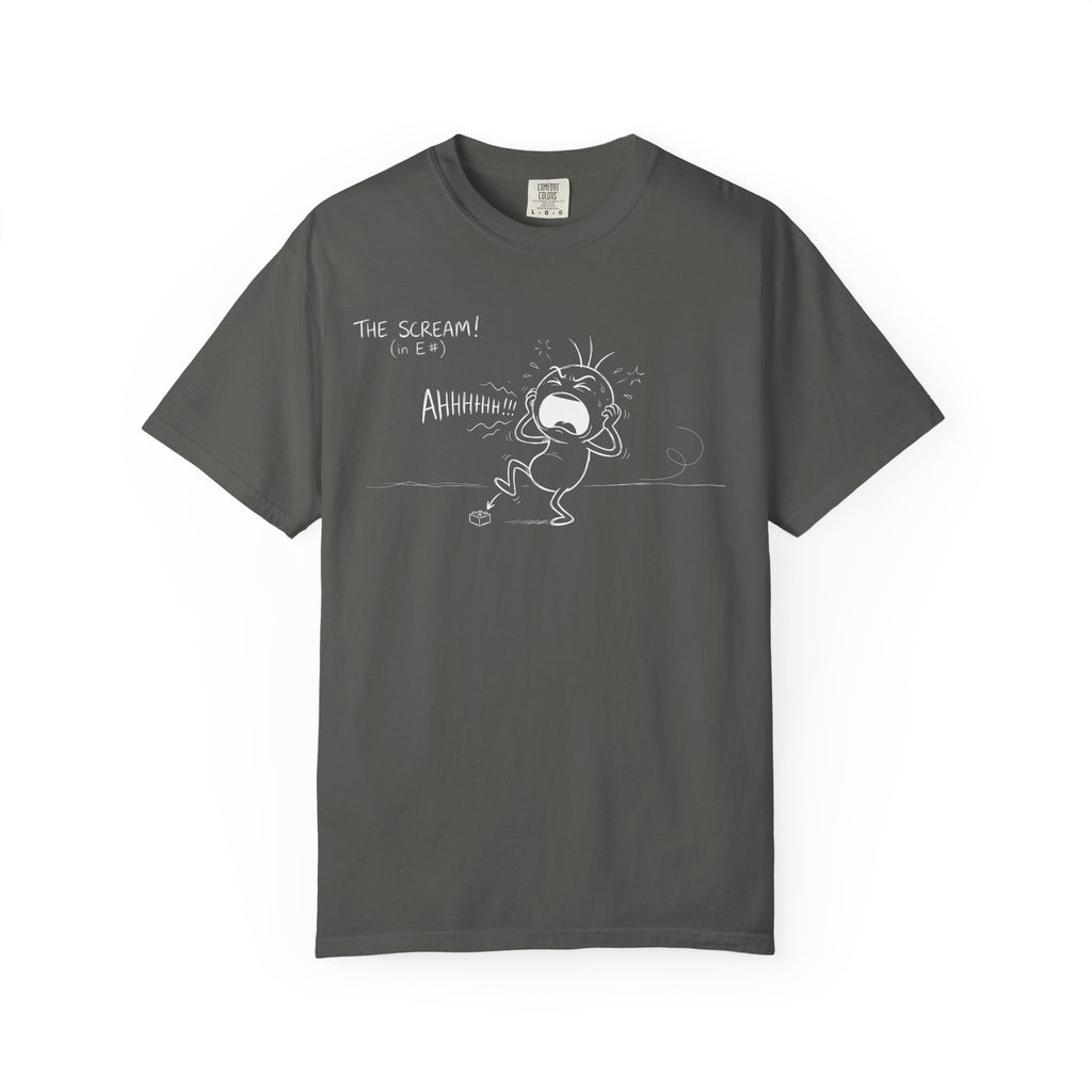 The Scream in E# - Funny Music Theory & Musician T-Shirt