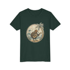 Kiwi Playing Guitar Vintage Beach Graphic