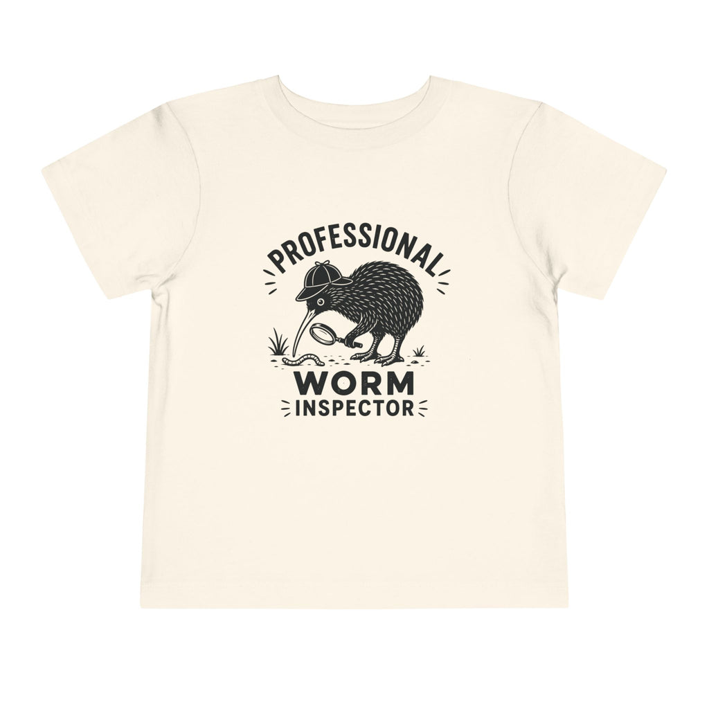 “Professional Worm Inspector” Kiwi Bird Kids Shirt