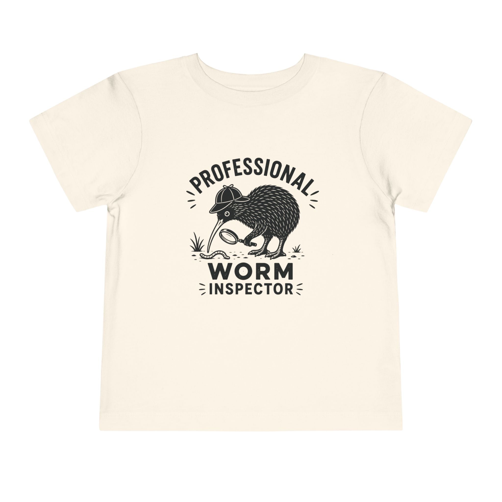 “Professional Worm Inspector” Kiwi Bird Kids Shirt