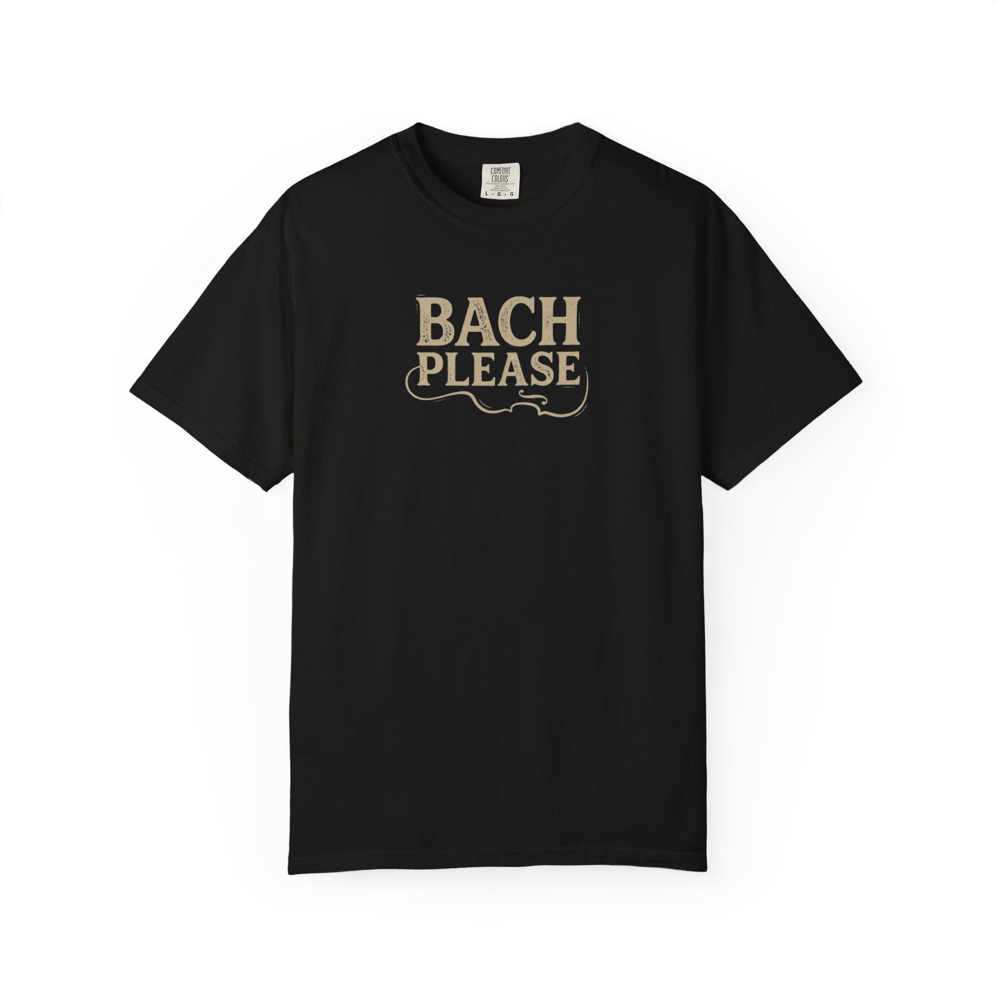 Bach Please Music Pun Graphic Tee