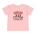 "Sideline Squad Running Wild" Toddler Sports Fan Shirt