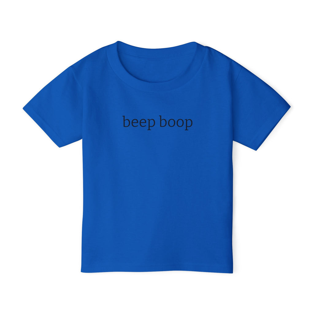 "Beep Boop" Minimalist Toddler T-Shirt