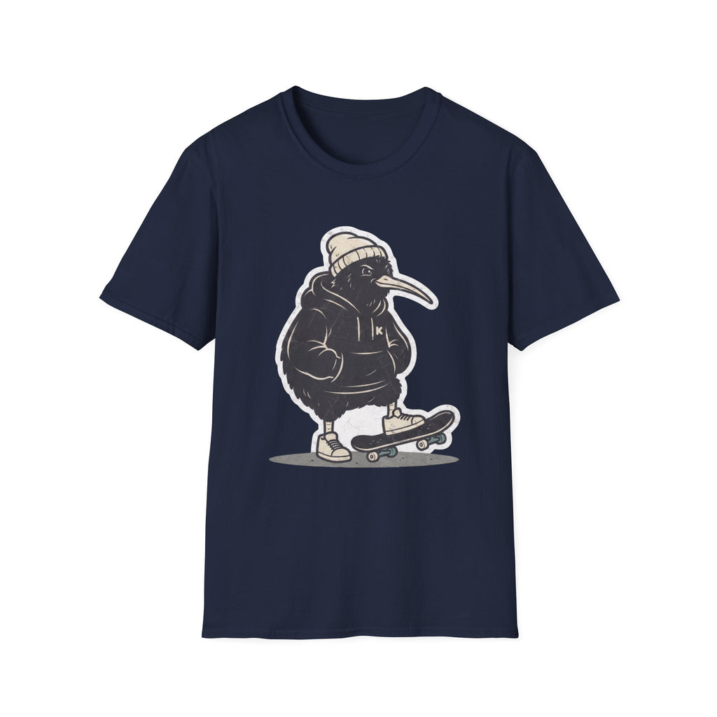 Skateboardin' Kiwi Bird