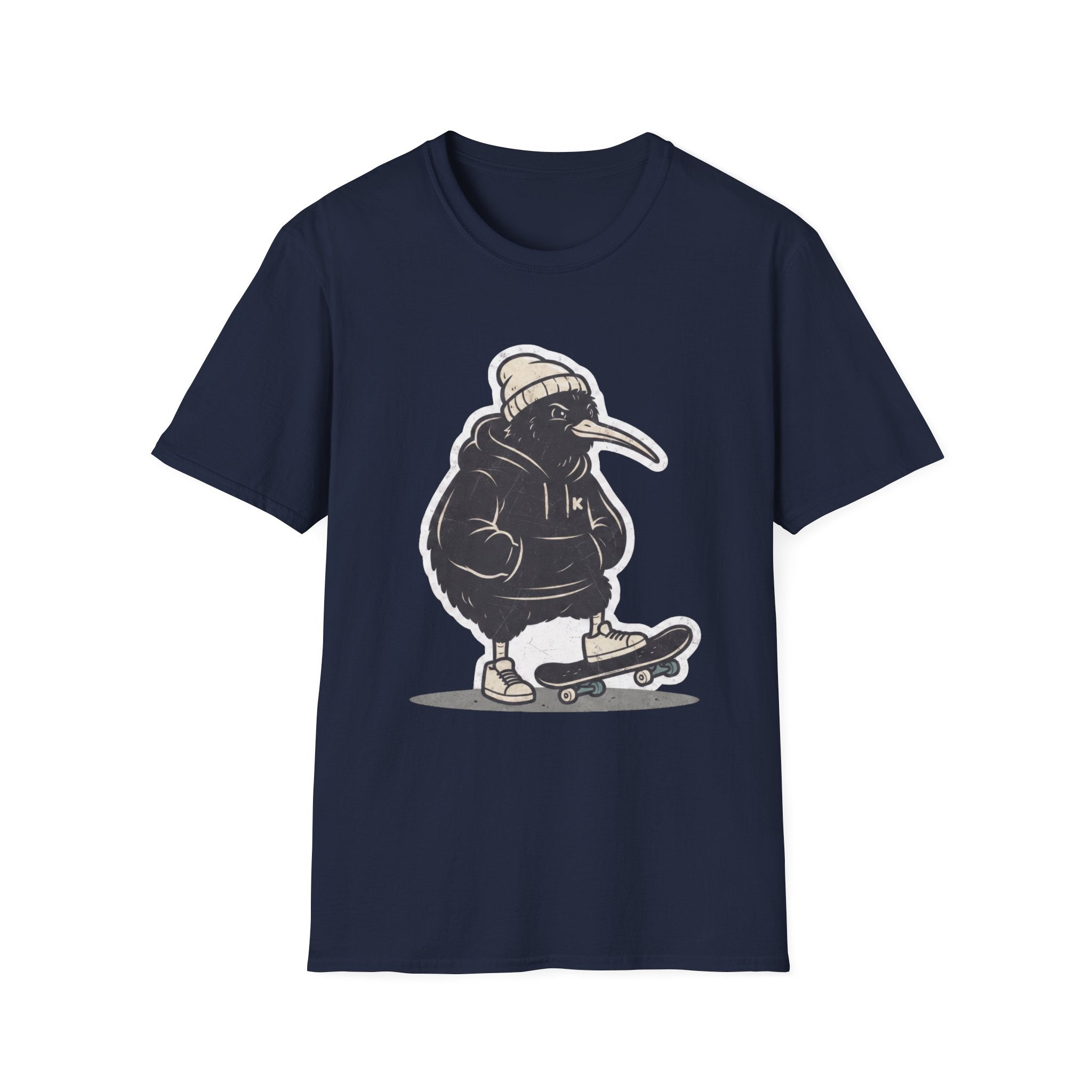 Skateboardin' Kiwi Bird