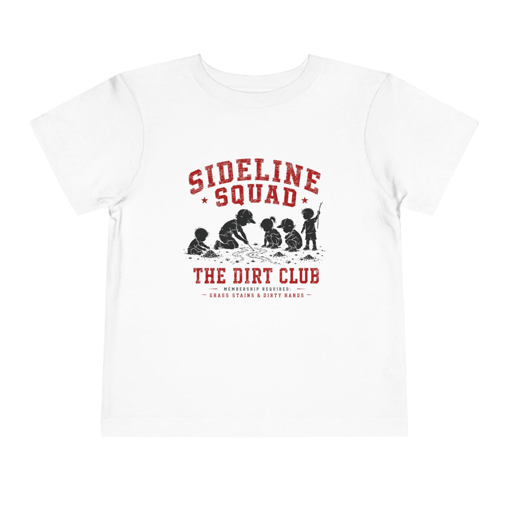 "Sideline Squad: The Dirt Club" Sports Graphic Shirt