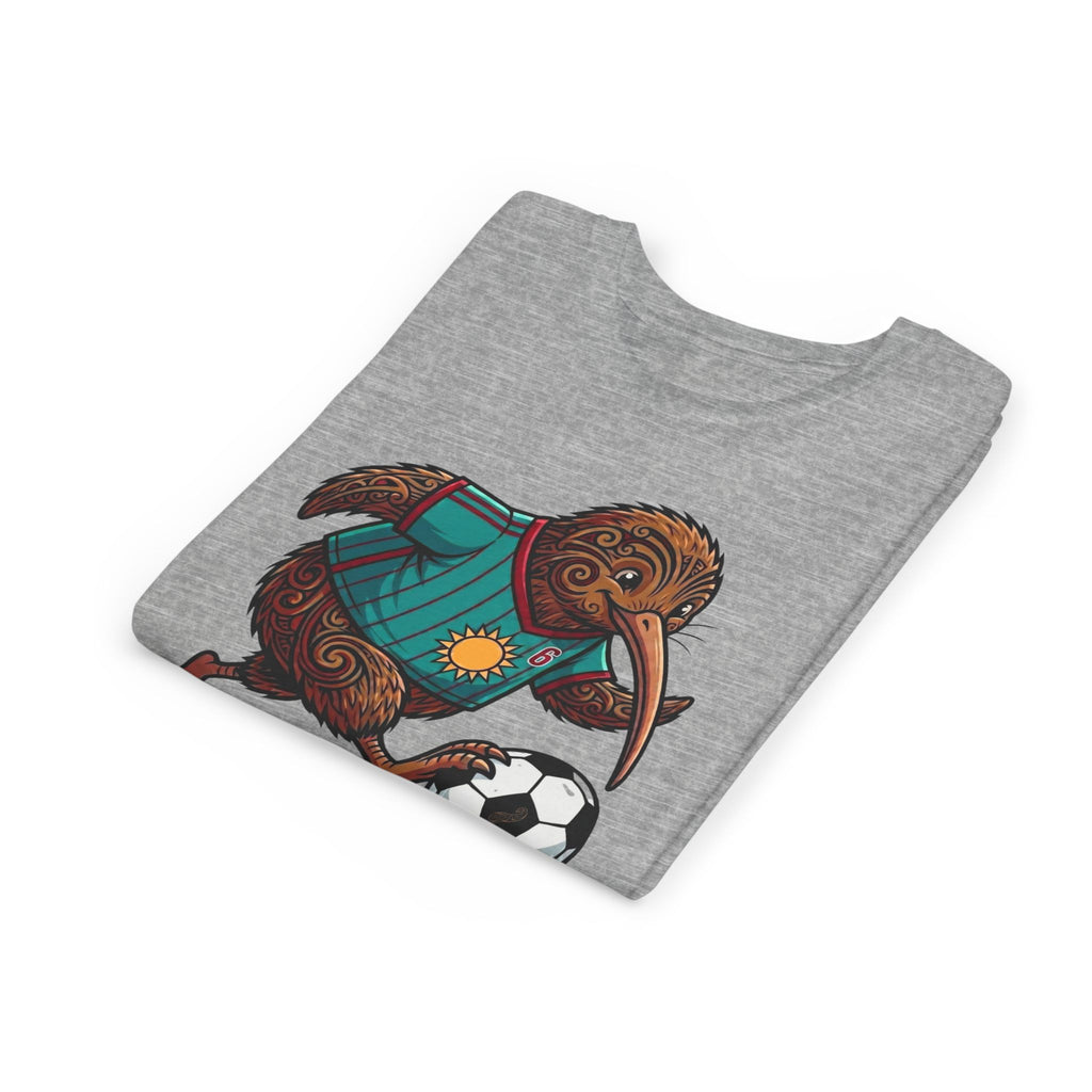 Youth Kiwi Soccer Tee – 'FIFA 2026' Football FIFA 2026 Kiwi Soccer Player T-Shirt, Funny Football Bird Graphic Tee, Unique New Zealand Sports