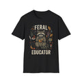 Feral Educator Raccoon T +Adult Size