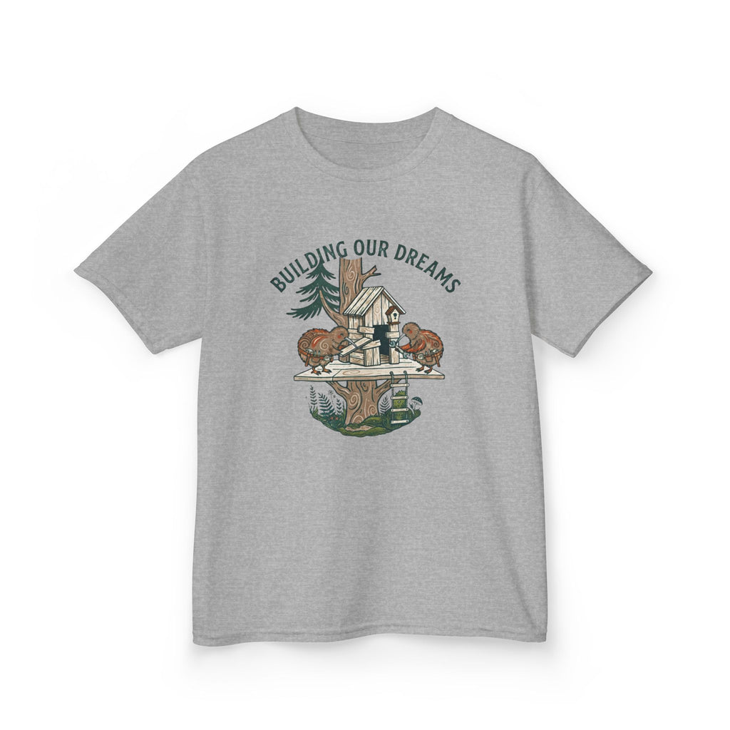 "Building Our Dreams" Kiwi Treehouse Adventure Shirt