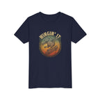 Youth Skateboard T‑Shirt - "Wingin' it" Retro Kiwi Skate Design