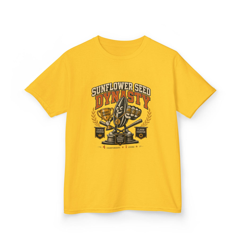 Sunflower Seed Dynasty Trophy Snack Team Tee
