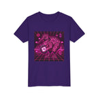 Tamagotchi Kiwi Youth Tee — Retro Neon Kiwi Graphic Shirt