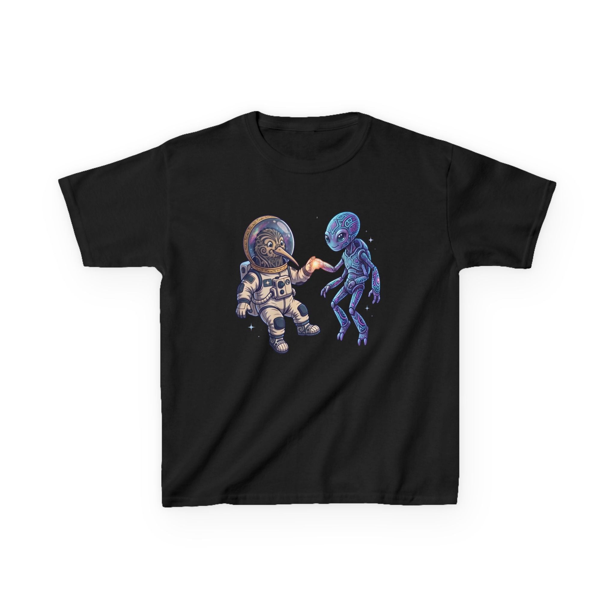 "Greetings" Kiwi Astronaut and Alien
