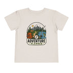 Adventure Planner Toddler Tee — Outdoor Camping & Fishing Kids Shirt
