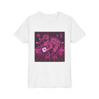 Tamagotchi Kiwi Youth Tee — Retro Neon Kiwi Graphic Shirt