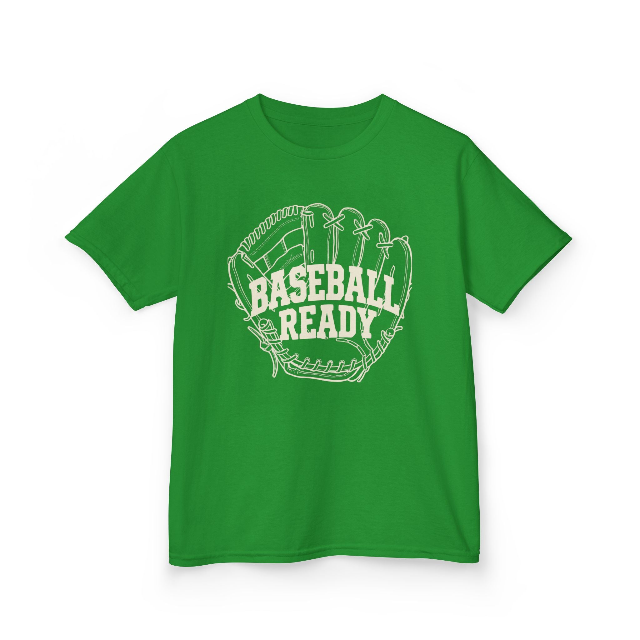 'Baseball Ready' Tee — Youth Baseball Glove Graphic Shirt