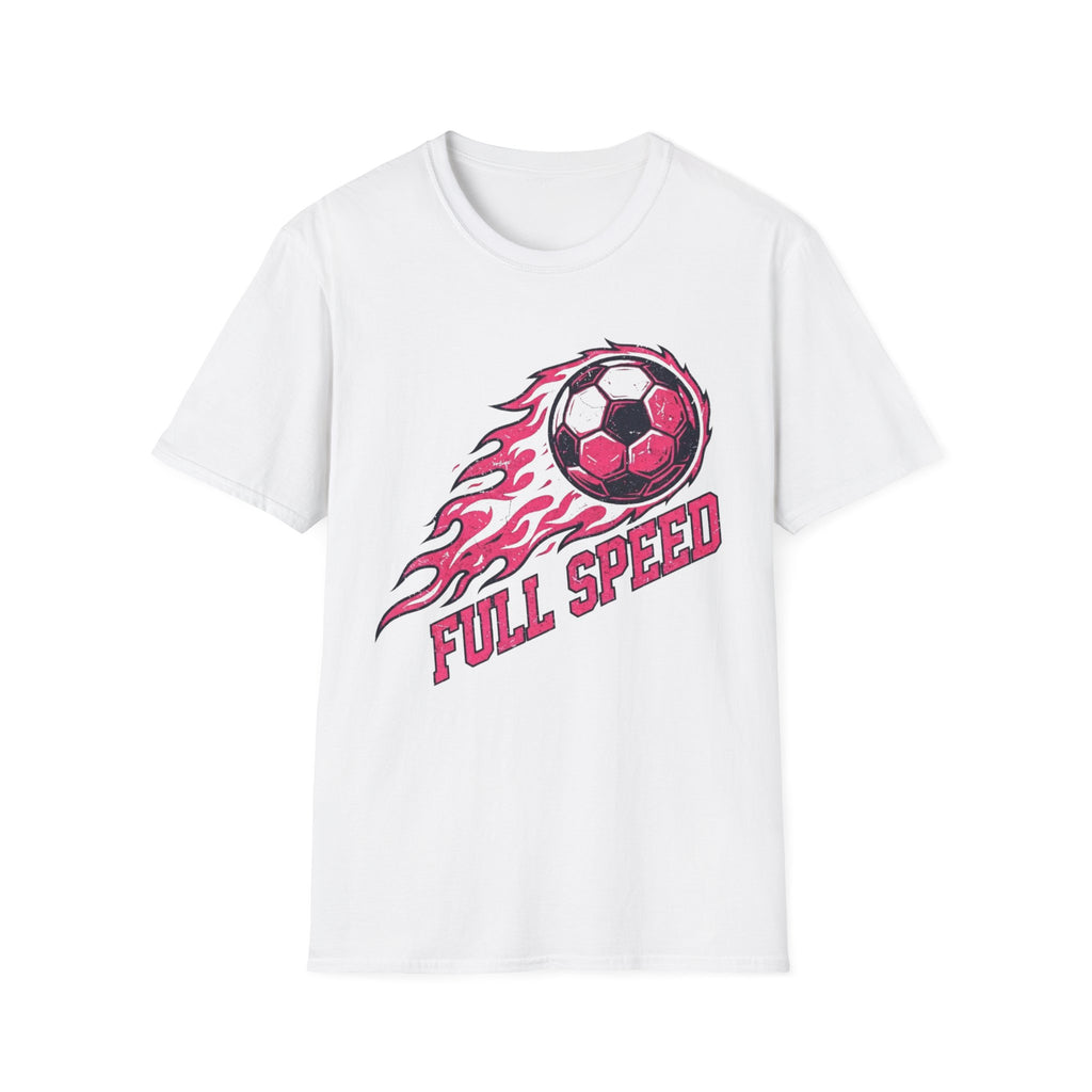 Full Speed Flaming Soccer Ball T