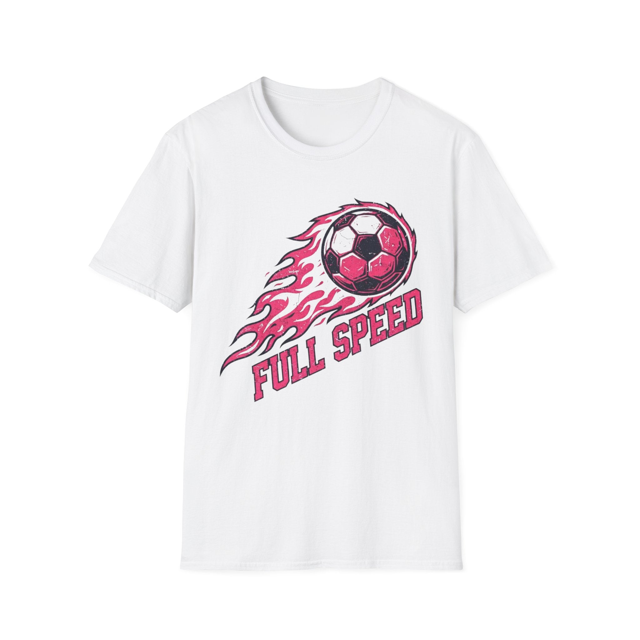 Full Speed Flaming Soccer Ball T