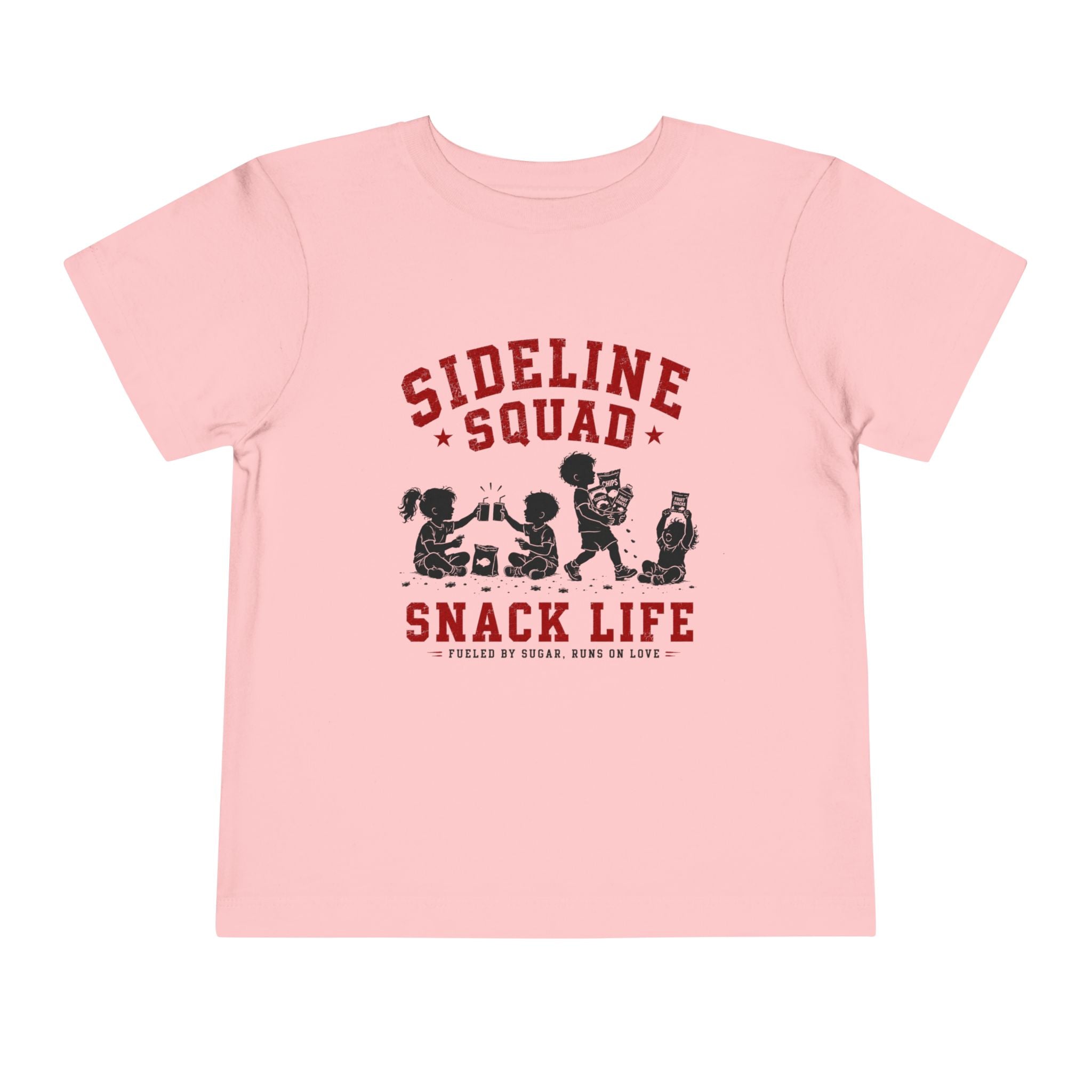 "Sideline Squad Snack Life" Toddler Sideline Shirt