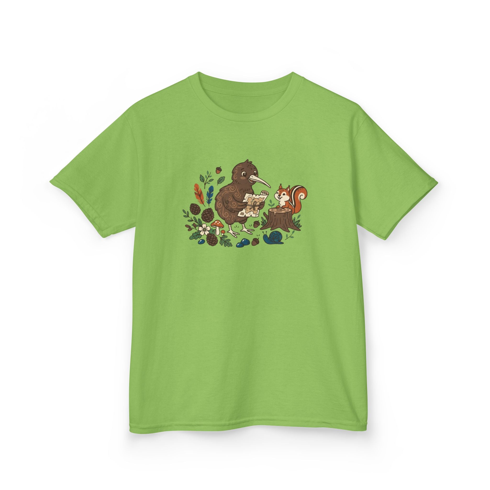 Woodland Friends Kiwi & Squirrel Graphic